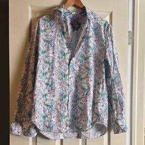 Robert Graham Multicolor Floral Button-Down Shirt